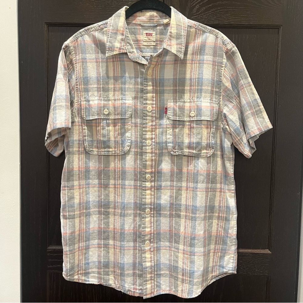 Levi’s Multi Plaid Button Up